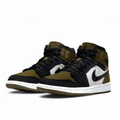Air Jordan 1 Mid Sneakers Green