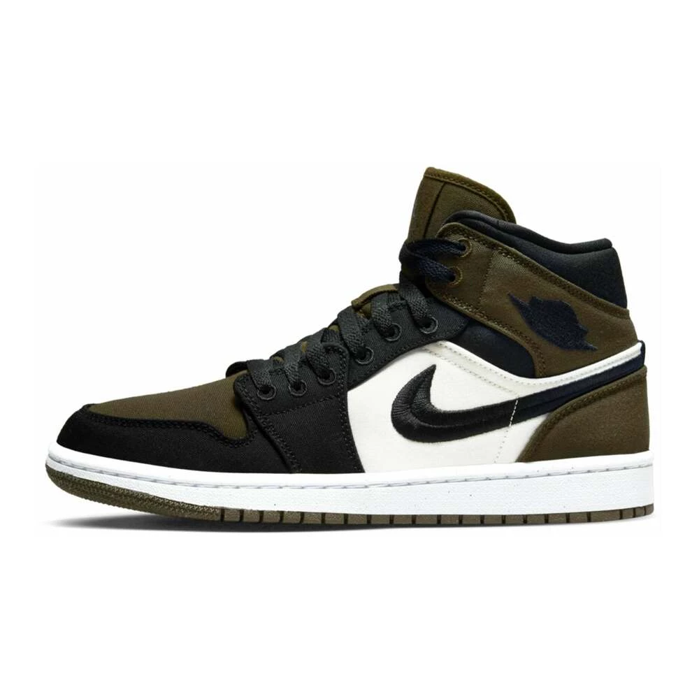 Air Jordan 1 Mid Sneakers Green 4 Air Jordan 1 Mid Sneakers Green - Bilde 2