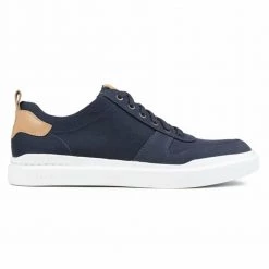 Cole Haan Rally Court Canvas Trainers Blue