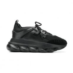 Versace Chain Reaction Sneakers Black