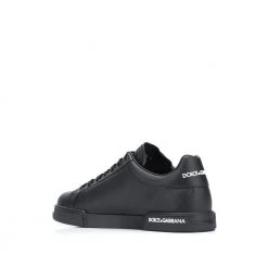 Dolce & Gabbana Portofino Nappa Sneakers Black -herresko-sneakers Salg unnamed file 1222