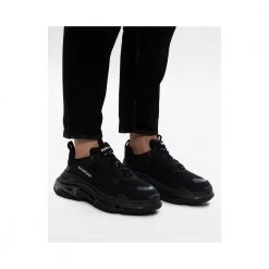 Balenciaga Triple S Clear Sole Sneakers Black