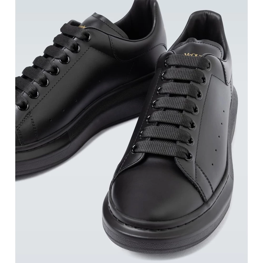 Alexander McQueen Oversized Sneakers Black 6 Alexander McQueen Oversized Sneakers Black - Bilde 4