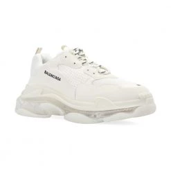 Balenciaga Triple S Lace-up Sneakers White 11 Balenciaga Triple S Lace-up Sneakers White -herresko-sneakers Salg unnamed file 144