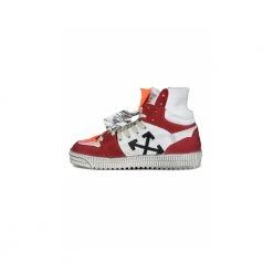 Off White Av Court Sneakers Red