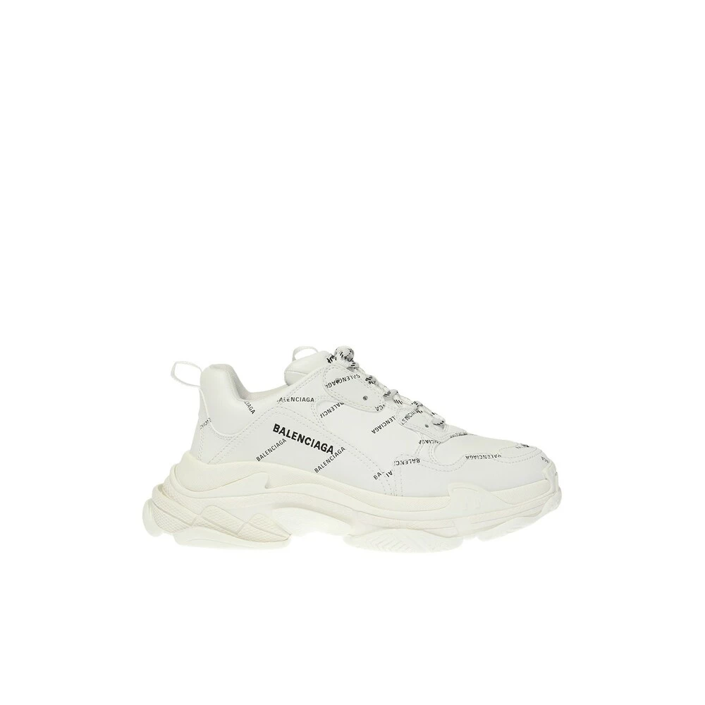Balenciaga Triple S Sneakers White 3 Balenciaga Triple S Sneakers White