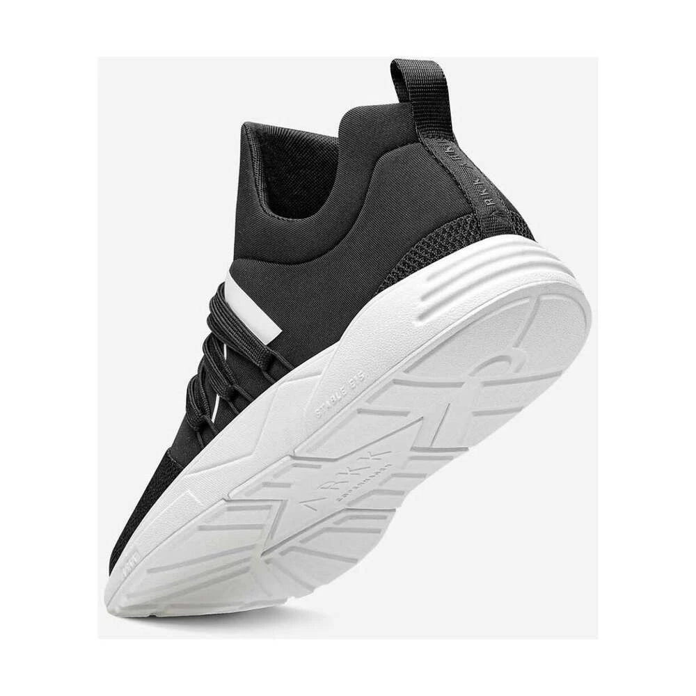 Arkk Copenhagen Raven Mesh PET S-E15 - Jet Black White - Men - Men Black 7 Arkk Copenhagen Raven Mesh PET S-E15 - Jet Black White - Men - Men Black - Bilde 5