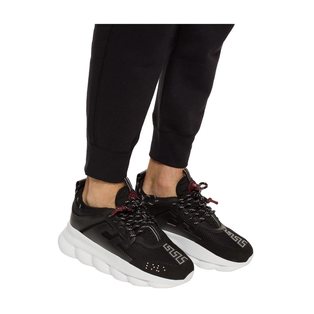 Versace Chain Reaction Sneakers Black 4 Versace Chain Reaction Sneakers Black - Bilde 2