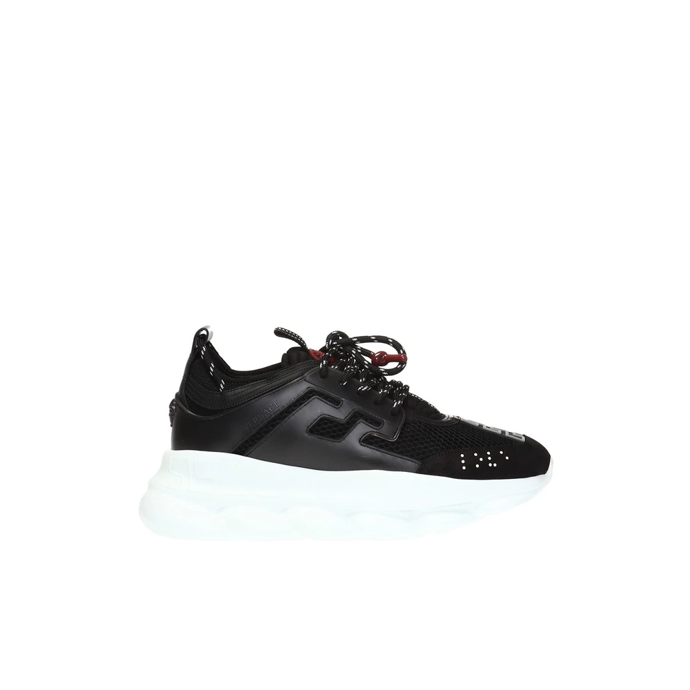 Versace Chain Reaction Sneakers Black 6 Versace Chain Reaction Sneakers Black - Bilde 4