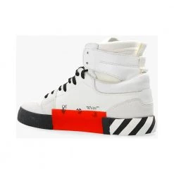 Off White Vulcanized High-Top Sneakers White -herresko-sneakers Salg unnamed file 2631