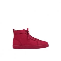 Christian Louboutin Louis Orlato High-Top Sneakers Red -herresko-sneakers Salg unnamed file 273