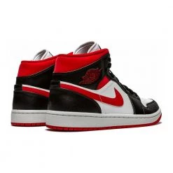 Air Jordan 1 Mid Sneaker Red