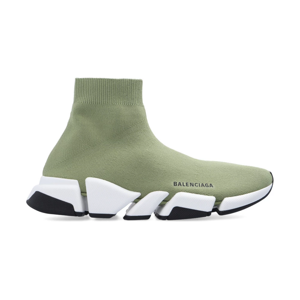 Balenciaga Speed 2.0 Sneakers Green 5 Balenciaga Speed 2.0 Sneakers Green - Bilde 3