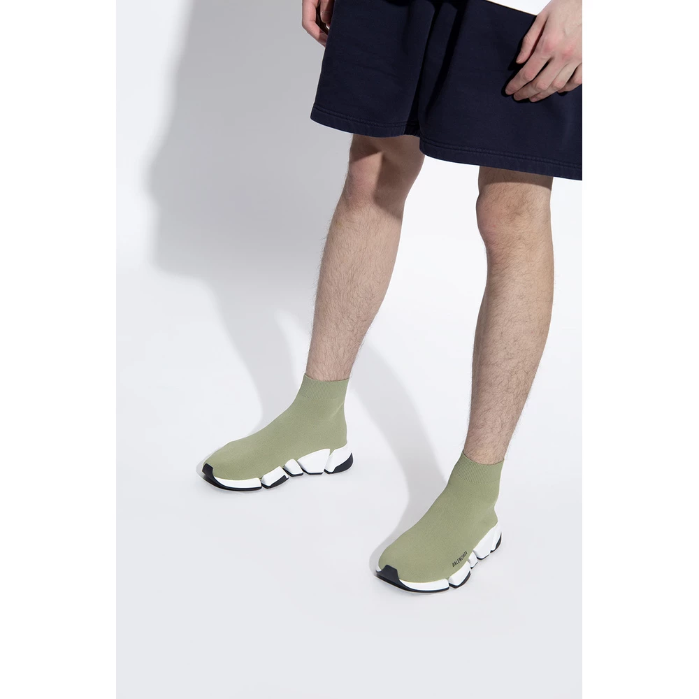 Balenciaga Speed 2.0 Sneakers Green 6 Balenciaga Speed 2.0 Sneakers Green - Bilde 4