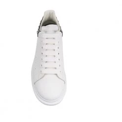 Alexander McQueen Studded Oversized Sole Sneakers White