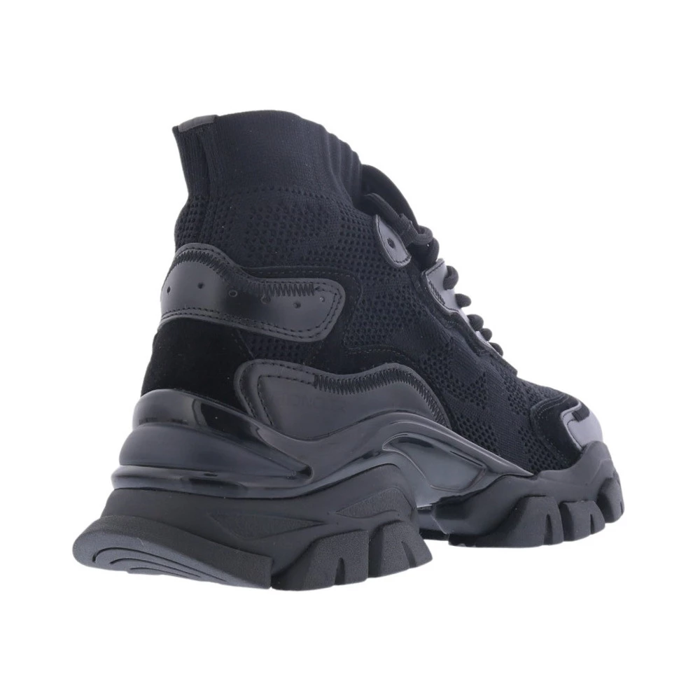 Moncler High Top Panelled Sneakers Black 4 Moncler High Top Panelled Sneakers Black - Bilde 2