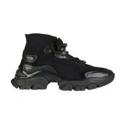 Moncler High Top Panelled Sneakers Black 7 Moncler High Top Panelled Sneakers Black -herresko-sneakers Salg unnamed file 3104