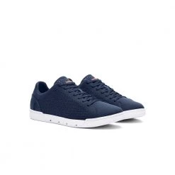 SWIMS Breeze Tennis Knit Sneaker Blue