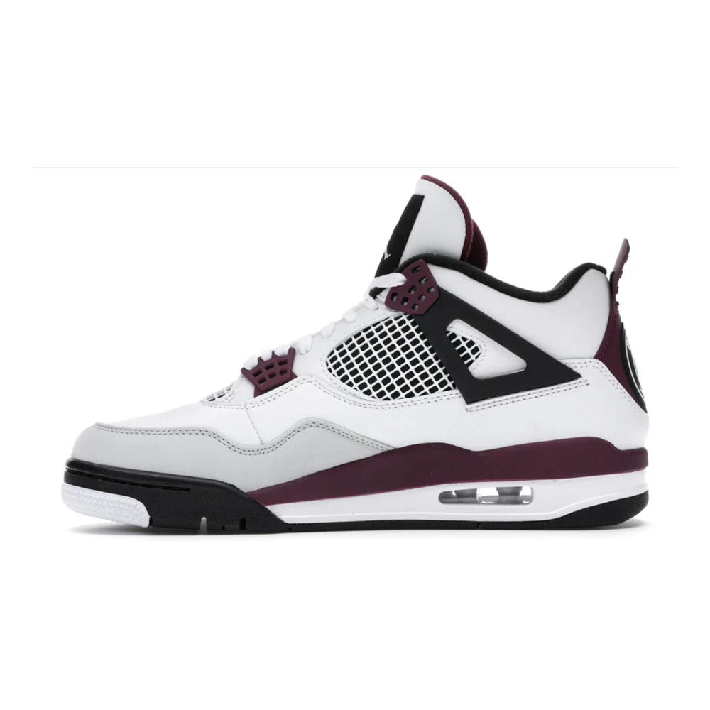 PSG Paris Saint Germain Air Jordan 4 Retro Sneakers White 4 PSG Paris Saint Germain Air Jordan 4 Retro Sneakers White - Bilde 2