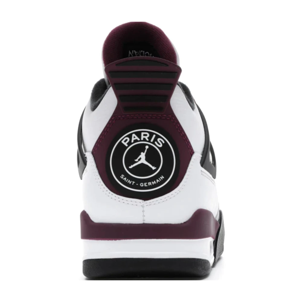 PSG Paris Saint Germain Air Jordan 4 Retro Sneakers White 5 PSG Paris Saint Germain Air Jordan 4 Retro Sneakers White - Bilde 3