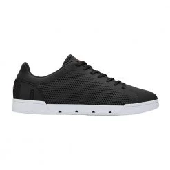 SWIMS Svart Tennis Low-Top Sneakers Black