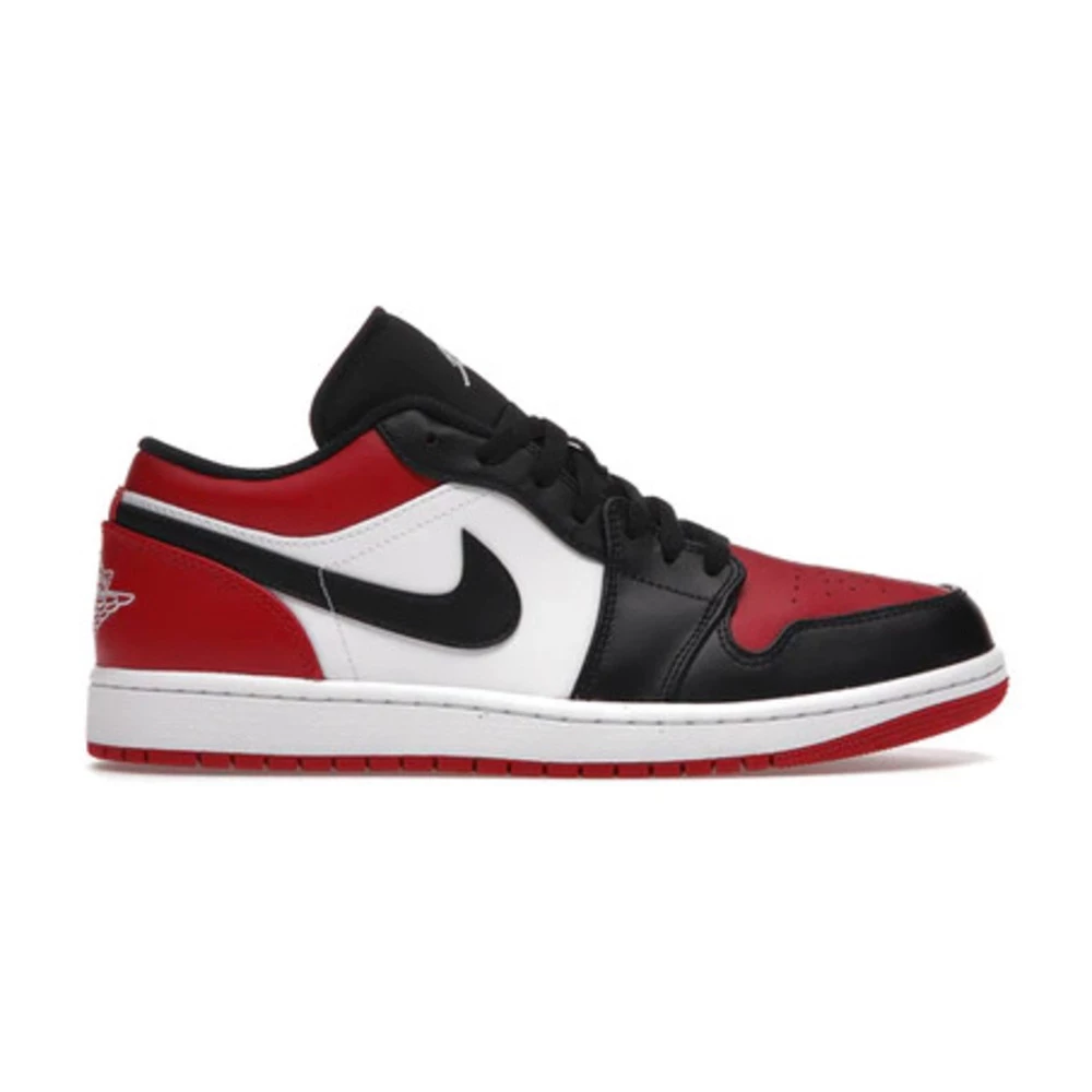 Jordan SNEAKERS 1 LOW BRED TOE Red 5 Jordan SNEAKERS 1 LOW BRED TOE Red - Bilde 3