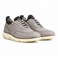 Cole Haan Zero Grand Wing Tip Oxford Shoes Gray -herresko-sneakers Salg unnamed file 936