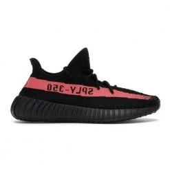 Adidas YEEZY BOOST 350 V2 CORE BLACK RED Black -herresko-sneakers Salg unnamed file 958
